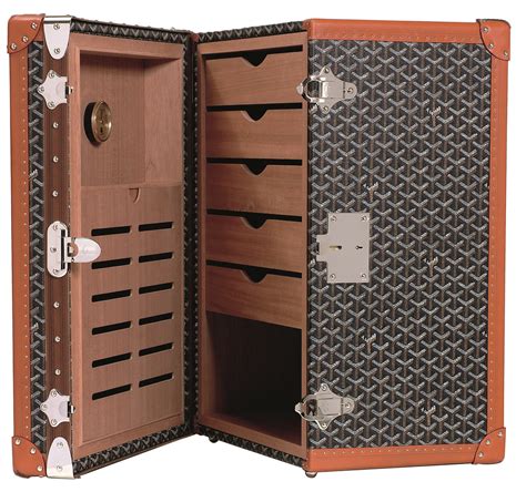 goyard travel humidor|cigar humidors for sale.